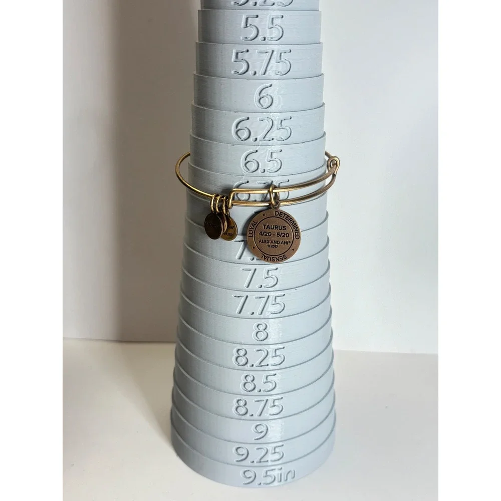 Alex and Ani Taurus Zodiac Charm Bangle Rafaelian Gold Expandable Bracelet 2017
